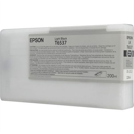 EPSON Bläckpatron, T6537, ljus svart, singelförpackning, C13T653700 - Lyreco - Toner och bläck - Bläckpatroner - Bläckpatroner Epson