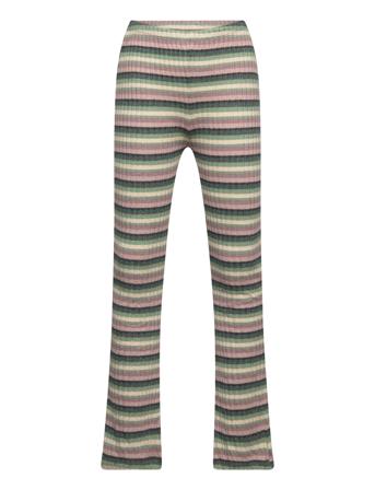 Pants Y/D Rib Leggings Multi/mønstret Minymo*Betinget Tilbud