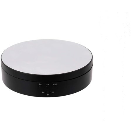 IC 360 graders elektrisk roterende platform til fotografering, rund