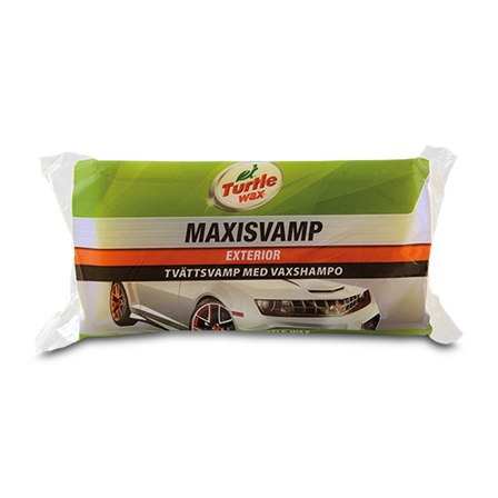 Turtle Wax Maxi Sponge with Shampoo