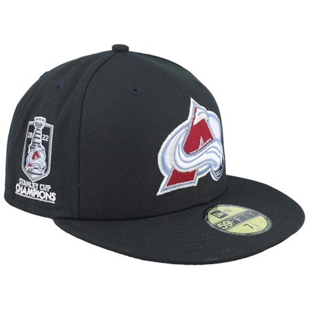 New Era - NHL Preto fitted Boné - Hatstore Exclusive x Colorado Avalanche Stanley Cup Champions 22 59FIFTY Black Fitted @ Hatstore