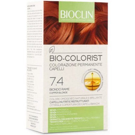 Bioclin Bio Colorist Colorazione Permanente 7.4 Biondo Rame