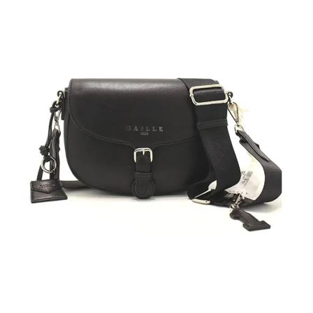Gaëlle Paris, Bags Zwart, Dames, Maat:ONE Size,leer