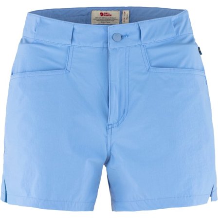 Fjällräven Women's High Coast Lite Shorts Trousers in Ultramarine | Size: 38, Recycled Polyamide