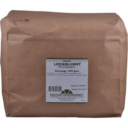 Natur Drogeriet Lindeblomst 1000 g, Helse & Madvarer, Madvarer, Krydderier