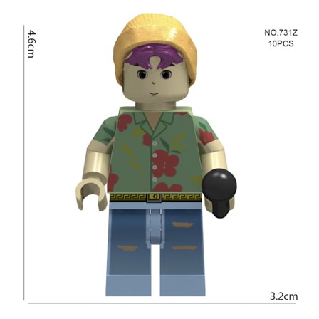 K-Witcher Lumira Zoe Byggeklossfigur – K-POP Anime Leke for Barn & Tenåringer