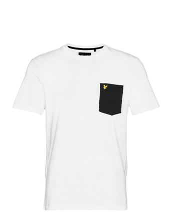 Contrast Pocket T-Shirt T-shirt Hvid Lyle & Scott