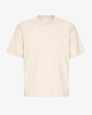 Oversized Organic T-Shirt - Ivory White L