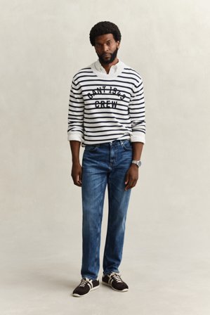 GANT Herren Regular Fit Jeans (34/34) Blau