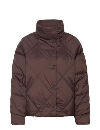 Onlcarol Puffer Jacket Bf Otw Vattert Jakke Burgunder ONLY*Betinget Tilbud