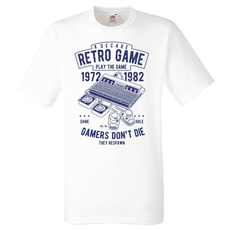 Gamer T-shirt - Retro Game , Atari stil design