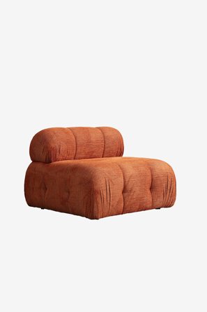 Hanah Home - 1-sædet sofa Muffin - Orange - Sofamoduler - Fra Homeroom