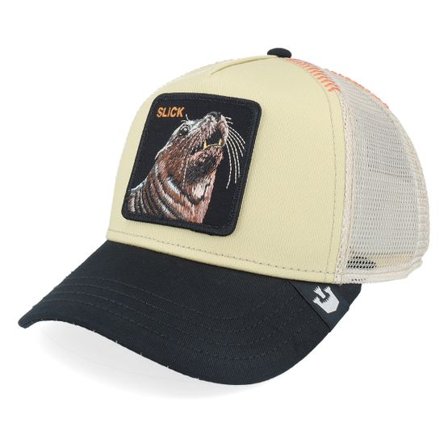 Goorin Bros. - Beige trucker Keps - The Slick Seal Beige A-Frame Trucker @ Hatstore