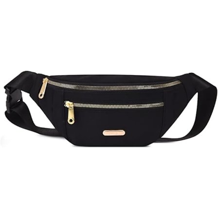 Bum Bag Fanny Pack Herre Dame Mote Festival Fanny Pack Reise Midjeveske Lett Justerbar Midjeveske for Løping Gåing Fotturer Jogging