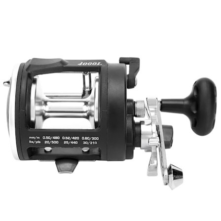TSSD metal fiskespiral 3.8:1 hastighedsforhold 1BB Baitcasting fiskehjul tilbehør TSSD‐4000L
