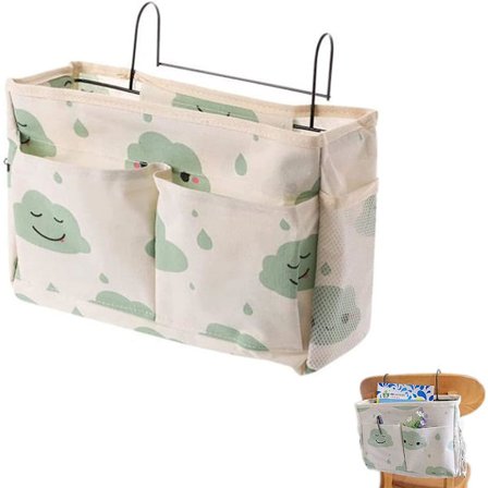 Seng Pocket Organizer, Senge Organizer, Multifunktionel Hængning, ZQKLA