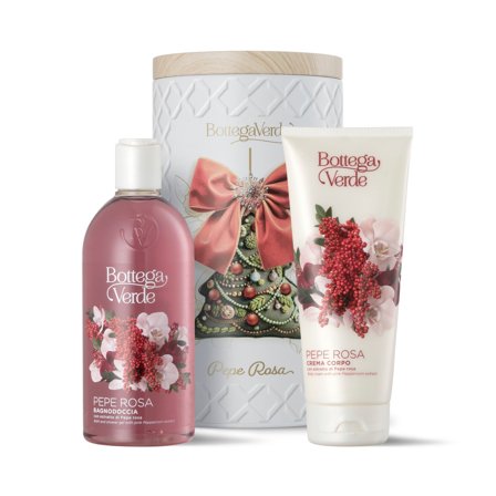 BOTTEGA VERDE Xmas Box Pepe Rosa 1pz - Cofanetti Viso e Corpo