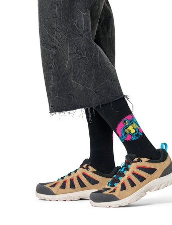 Happy Socks Marvel Spider-Man Archenemy Sock - Black - 36-40