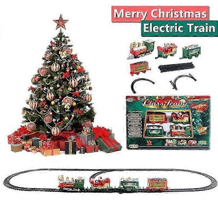 Elektriskt jultågset för julleksaker med 216 cm...[D]