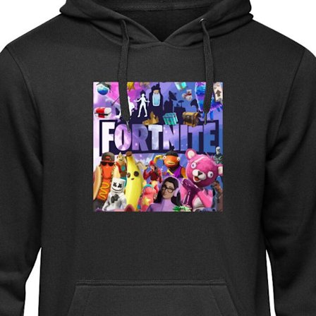 Lapsen huppari Fortnite Karaktärer Spelmotiv Ikoner Gaming Design Populär