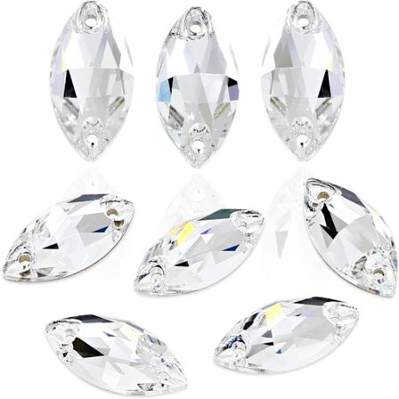 36stk Sy På Rhinestone Syning Sten Glas Rhinsten