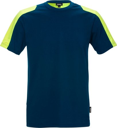 Fristads Herr Heavy T-shirt stretch 7447 RTT, Marinblå