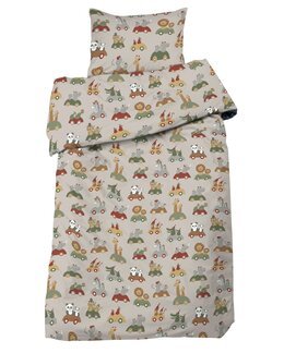 Påslakanset barnmotiv Utflykt 2-delar Linne - Redlunds