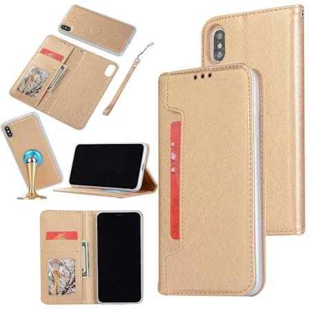 iPhone XR - Stilrent Praktiskt (DOVE) Plånboksfodral