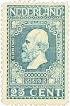 Holland 1913 - NVPH 96 - Ubrugt