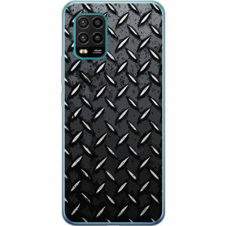 Xiaomi Mi 10 Lite 5g Mjukt Skal - Metalliskt Mönster