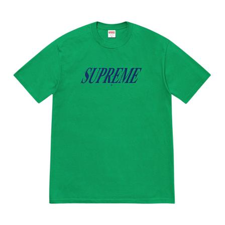 Supreme, T-Shirts Groen, Heren, Maat:L,Katoen