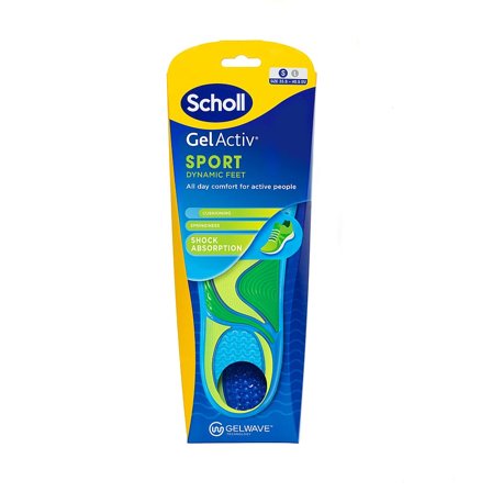 Scholl Gel Activ Insole Sport Small, Tøj & Bolig, Såler & Indlæg, Såler