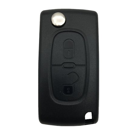 Bilnøkkeldeksel med 2 knapper til Peugeot / Citroen_jar
