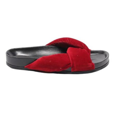 Chloé Pre-owned, Pre-owned Fabric sandals Rood, Dames, Maat:38 EU,leather