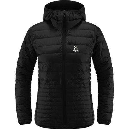 Haglöfs Micro Nordic Down Hood Women Women middle-layer down jackets Black S