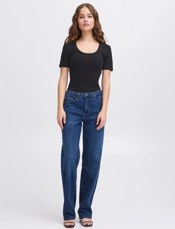 ICHI Ihzola Plain Ss - Black - S