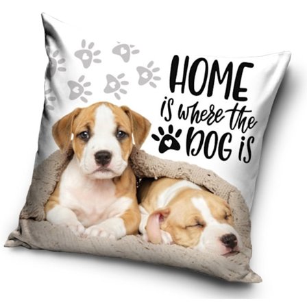 Hund Home kuddfodral 40×40 cm sammet