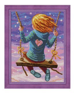 Diamond Painting Fliegend