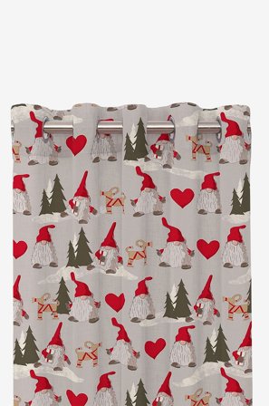 Redlunds - Julelyslengder - Beige - Maljegardiner - 120X240 - Fra Homeroom