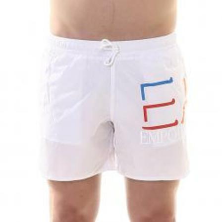 Emporio Armani EA7 Swimwear Hvid, Herre Badeshorts