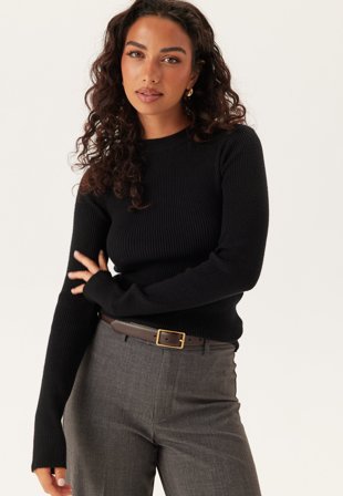 Pieces-Pcmira New Ls O-neck Knit-XL