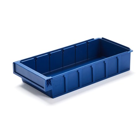 Stores box DETAIL, fits 5 dividers, 400x188x80 mm, blue