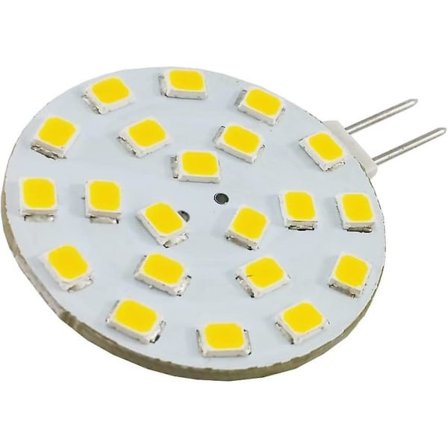 Sidepin Led G4 350 Lumen 3w 180 graders strålevinkel 12v