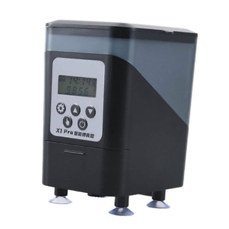 Automatisk Foderautomat Stor Kapacitet Vandtæt Timer Fodring Klart Design