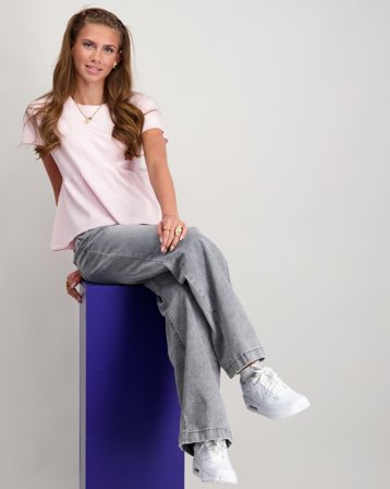 RYVLS Knit Peplum Top Rose Pulls Fille - Kids Brand Store