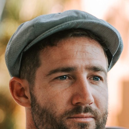 Gorra newsboy en gris y pata de gallo Spicchi para hombres - Boinas para hombre