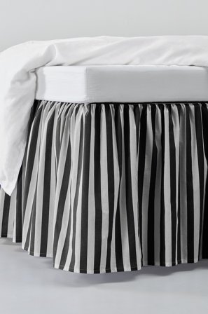 Jotex - Volangsengekappe Svart/hvit - KAYO - Kjøp Sengekapper hos Jotex