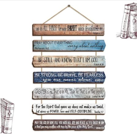 Hæng træ dekorative skilte Bar vægdekoration Vintage træ