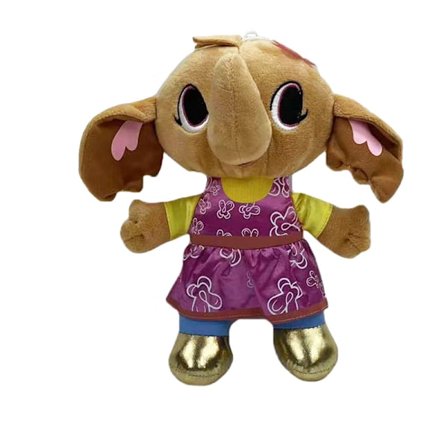 Söt Bingbing plyschleksak 25 cm elefant