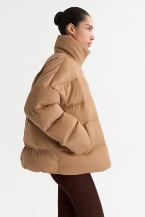 Soft Goat - Puffer jacket - Cashmere jacket - M - Camel
